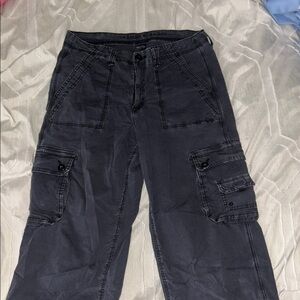 American Eagle Women’s Black Cargo Pants